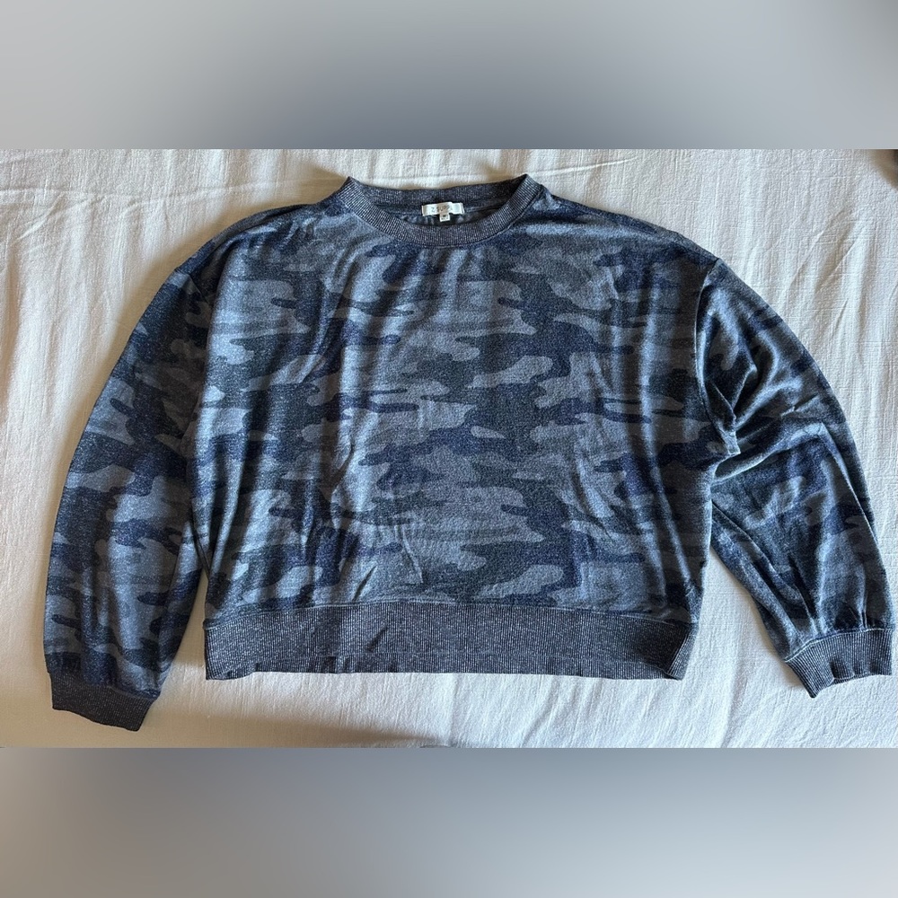 Z Supply Camo Sweatshirt, Size M